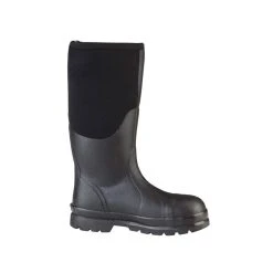 'Muck' Men's Chore-Hi Neoprene Steel Toe - Black -cowboy shop CHS 000A side 1024x1024@2x