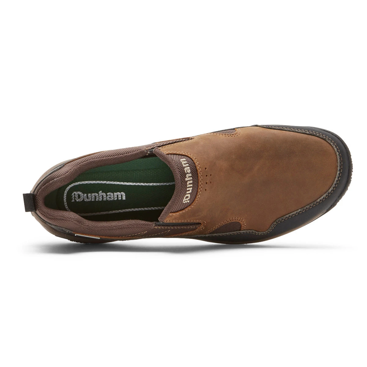 Dunham Footwear 'Dunham' Men's Cloud Plus WP Slip On - Brown Leather 4 Dunham Footwear 'Dunham' Men's Cloud Plus WP Slip On - Brown Leather - Image 2