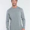 TASC Performance 'TASC' Men's Carrollton Bamboo Tee - Heather Grey