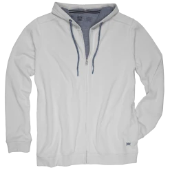 'Dakota Grizzly' Men's Rory Full Zip Hoodie - Drizzle