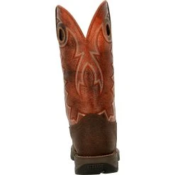 'Durango' Men's 12" REBEL Western Square Toe - CIMARRON BROWN 12 'Durango' Men's 12" REBEL Western Square Toe - CIMARRON BROWN -cowboy shop DDB0327 back 1024x1024@2x