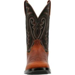 'Durango' Men's 11" Westward Square Toe - Brown/Black 11 'Durango' Men's 11" Westward Square Toe - Brown/Black -cowboy shop DDB0339 front 1024x1024@2x