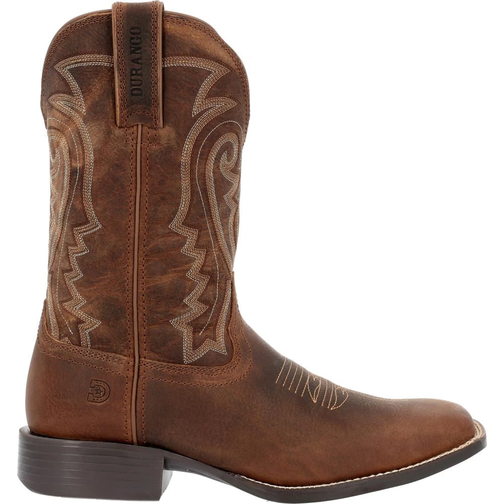 'Durango' Men's 11" Westward Square Toe - PRAIRIE BROWN 8 'Durango' Men's 11" Westward Square Toe - PRAIRIE BROWN - Image 6