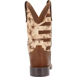 'Durango' Men's 11" Westward Saddlehorn Digital Camo Flag - Brown 13 'Durango' Men's 11" Westward Saddlehorn Digital Camo Flag - Brown -cowboy shop DDB0397 back 1024x1024@2x