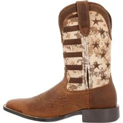 'Durango' Men's 11" Westward Saddlehorn Digital Camo Flag - Brown 15 'Durango' Men's 11" Westward Saddlehorn Digital Camo Flag - Brown -cowboy shop DDB0397 instep profile 1024x1024@2x