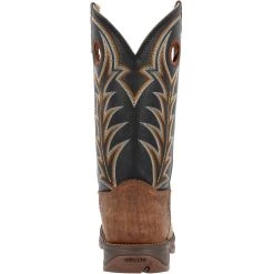 'Durango' Men's 12" Rebel Western Round Toe - Oak Bark / Midnight 12 'Durango' Men's 12" Rebel Western Round Toe - Oak Bark / Midnight -cowboy shop DDB0428 back 1024x1024@2x