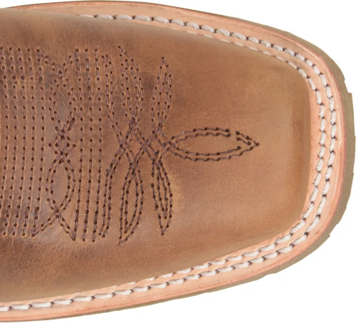 'Double H' Men's 11" Andrew EH Western Wide Square Toe Roper - Tan 4 'Double H' Men's 11" Andrew EH Western Wide Square Toe Roper - Tan - Image 2
