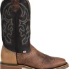 'Double H' Men's 12" Grissom SR Square Toe I.C.E. ™ Roper - Kenia Cognac / Summer Tan / Black 2 'Double H' Men's 12" Grissom SR Square Toe I.C.E. ™ Roper - Kenia Cognac / Summer Tan / Black -cowboy shop DH4644 500xauto Profile 1024x1024@2x