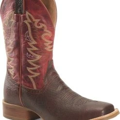 'Double H' Men's 12" Clifton Western Square Toe Roper - Buckskin / Red 9 'Double H' Men's 12" Clifton Western Square Toe Roper - Buckskin / Red -cowboy shop DH6017 500xauto 1024x1024@2x