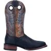 Dan Post Boot Co 'Dan Post' Men's 11" Deuce Western Wide Square Toe - Black / Brown 1 Dan Post Boot Co 'Dan Post' Men's 11" Deuce Western Wide Square Toe - Black / Brown -cowboy shop DP4558 2 1024x1024@2x