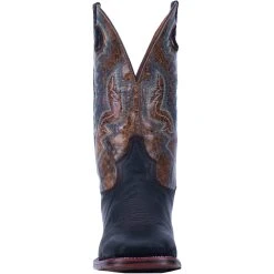 Dan Post Boot Co 'Dan Post' Men's 11" Deuce Western Wide Square Toe - Black / Brown -cowboy shop DP4558 5 1024x1024@2x