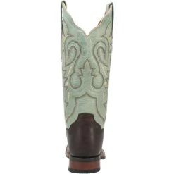 Dan Post Boot Co 'Dan Post' Women's 13" Malani Square Toe - Chocolate / Mint 13 Dan Post Boot Co 'Dan Post' Women's 13" Malani Square Toe - Chocolate / Mint -cowboy shop DP4892 4 1024x1024@2x