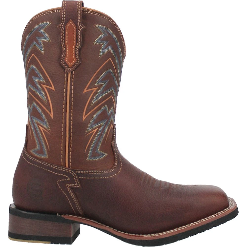 Dan Post Boot Co 'Dan Post' Men's 11" Arrowhead Western Square Toe - Chocolate 3 Dan Post Boot Co 'Dan Post' Men's 11" Arrowhead Western Square Toe - Chocolate