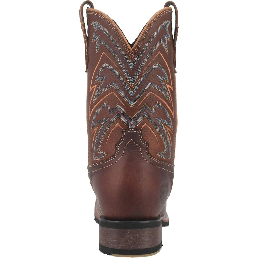 Dan Post Boot Co 'Dan Post' Men's 11" Arrowhead Western Square Toe - Chocolate 7 Dan Post Boot Co 'Dan Post' Men's 11" Arrowhead Western Square Toe - Chocolate - Image 5