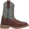 Dan Post Boot Co 'Dan Post' Children's 8" Lil' Bisbee Western Square Toe - Brown / Blue -cowboy shop DPC2918 2 1024x1024@2x