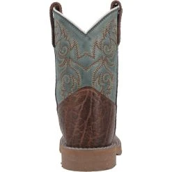Dan Post Boot Co 'Dan Post' Children's 8" Lil' Bisbee Western Square Toe - Brown / Blue 13 Dan Post Boot Co 'Dan Post' Children's 8" Lil' Bisbee Western Square Toe - Brown / Blue -cowboy shop DPC2918 4 1024x1024@2x