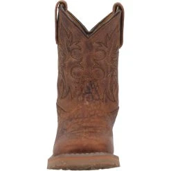 Dan Post Boot Co 'Dan Post' Children's 8" Durant Jr. Western Square Toe - Rust Brown (Sizes 8.5C-3Y) -cowboy shop DPC2926 5 1024x1024@2x