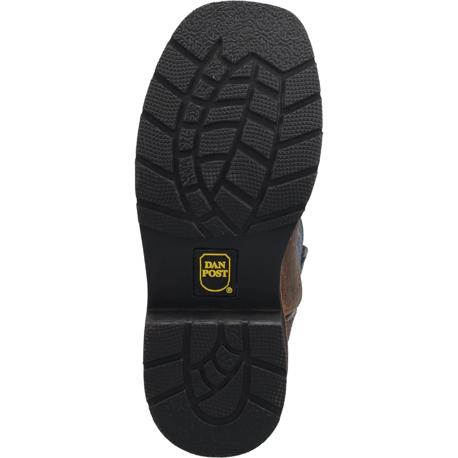 Dan Post Boot Co 'Dan Post' Kids' 8" Brantley Western - Brown / Blue (Sizes 8.5C-3Y) 6 Dan Post Boot Co 'Dan Post' Kids' 8" Brantley Western - Brown / Blue (Sizes 8.5C-3Y) - Image 4