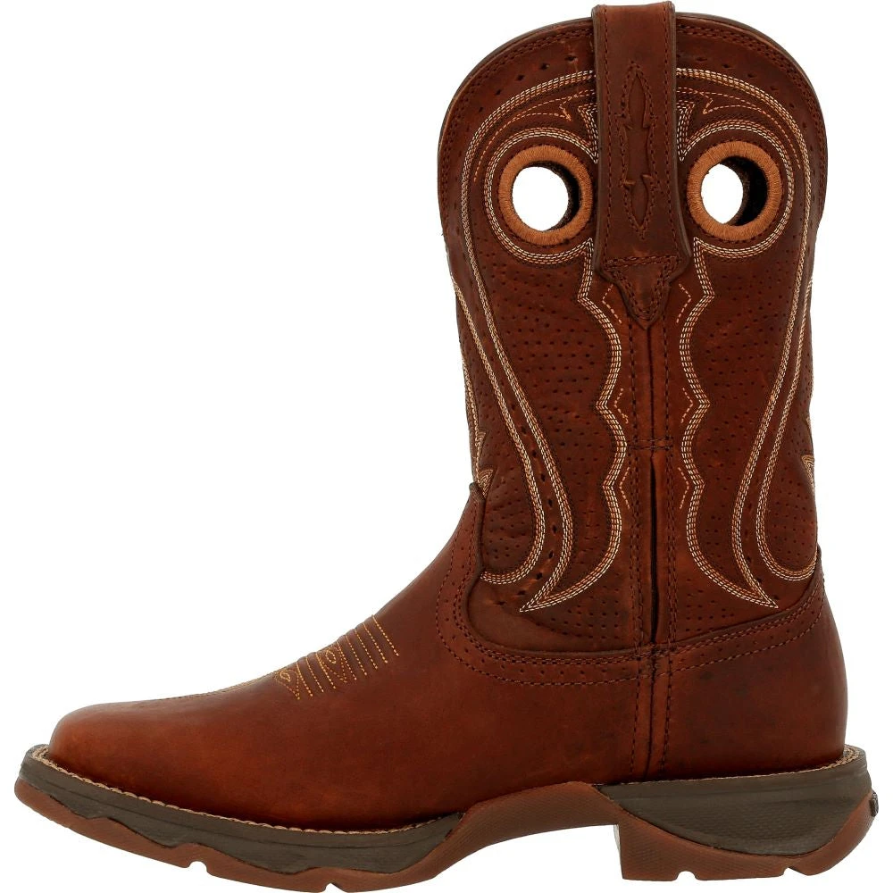 'Durango' Women's 11" Rebel Pro Western Square Toe - Chestnut 8 'Durango' Women's 11" Rebel Pro Western Square Toe - Chestnut - Image 6