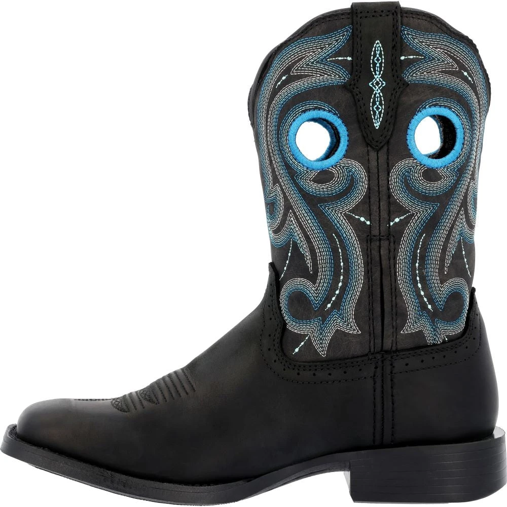 'Durango' Women's 10" Westward Western Square Toe - Midnight Sky 9 'Durango' Women's 10" Westward Western Square Toe - Midnight Sky - Image 7