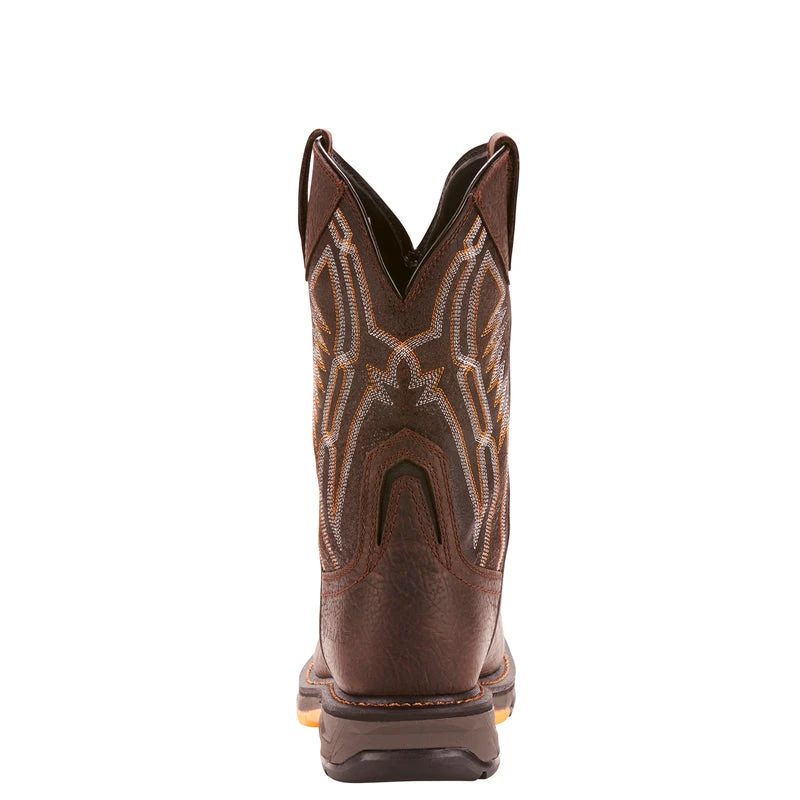 'Ariat' Men's 11" Workhog XT EH Comp Toe - Brown 6 'Ariat' Men's 11" Workhog XT EH Comp Toe - Brown - Image 4