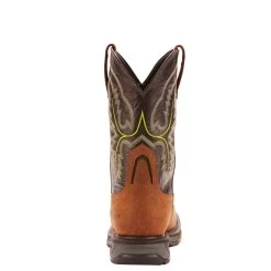 'Ariat' Men's 11" WorkHog XT EH WP Soft Toe - Tumbled Bark / Dark Forest -cowboy shop F18 MNS Workhog XT Wide Square Toe H2O Simmons 10024971 heel 1024x1024@2x