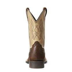 'Ariat' Youth Pace Setter - Timber / Rice Crispy -cowboy shop F19 YTH WEST Couto 10029598 heel 1024x1024@2x