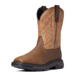 'Ariat' Men's Big Rig EH WP Soft Toe - Rye Brown 11 'Ariat' Men's Big Rig EH WP Soft Toe - Rye Brown -cowboy shop F20 MNS WORK 10033963 3 4 front 1024x1024@2x