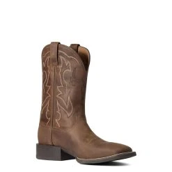 'Ariat' Men's 11" Sport Outdoor Western Square Toe - Distressed Brown -cowboy shop F21 MNS OUTD 10038330 medial 1024x1024@2x