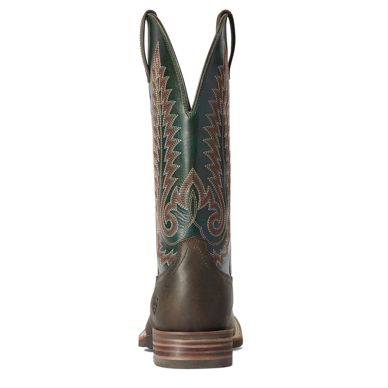 'Ariat' Men's Creston Square Toe - Tan / Sea Grass 7 'Ariat' Men's Creston Square Toe - Tan / Sea Grass - Image 5