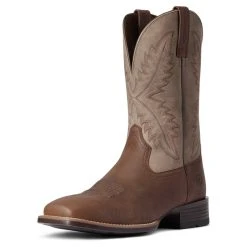 'Ariat' Men's Rawly Ultra Square Toe - Brown 11 'Ariat' Men's Rawly Ultra Square Toe - Brown -cowboy shop F21 MNS WEST 10038370 3 4 front 1024x1024@2x