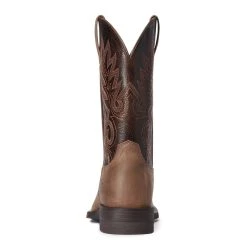 'Ariat' Men's Layton Square Toe - Brown 12 'Ariat' Men's Layton Square Toe - Brown -cowboy shop F21 MNS WEST 10038449 heel 1024x1024@2x