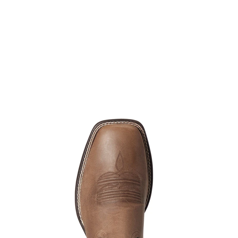 'Ariat' Men's Layton Square Toe - Brown 4 'Ariat' Men's Layton Square Toe - Brown - Image 2