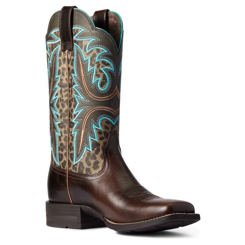 'Ariat' Women's Lonestar Square Toe - Brown 8 'Ariat' Women's Lonestar Square Toe - Brown - Image 6