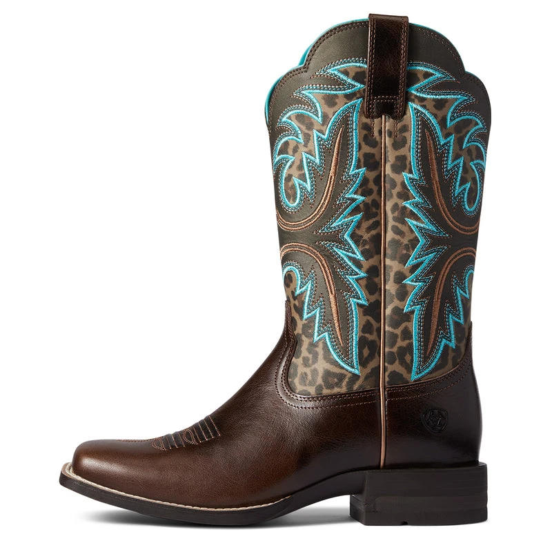 'Ariat' Women's Lonestar Square Toe - Brown 3 'Ariat' Women's Lonestar Square Toe - Brown