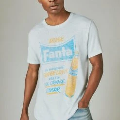 Lucky Brand Jeans 'Lucky Brand' Men's Fanta Graphic Tee - Skyway