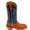'Fenoglio Boots' Men's 13" Boomer Western Square Toe - Russet / Blue -cowboy shop FB001012041 1024x1024@2x