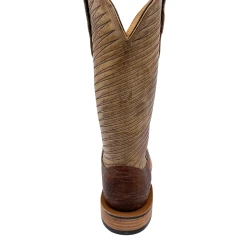 Fenoglio Boots Men's Bison Square Toe - Brown / Tan -cowboy shop FB001012125 1024x1024@2x