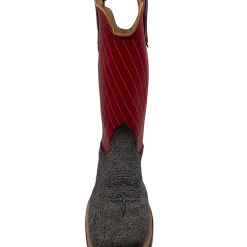 Fenoglio Boots 'Fenoglio' Men's 13" Cape Buffalo Western Square Toe - Grey / Red -cowboy shop FB342426283 1024x1024@2x