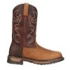 'Rocky' Men's 10" Original Ride Branson Roper WP Round Toe - Tan / Bridle Brown -cowboy shop FQ0002732 profile 1024x1024@2x
