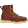'Georgia Boot' Men's 6" Wedge Moc Toe EH Soft Toe - Brown -cowboy shop GB00356 profile 1024x1024@2x