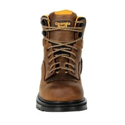 'Georgia Boot' Men's 6" Carbo Tec LTX EH WP Comp Toe - Brown 12 'Georgia Boot' Men's 6" Carbo Tec LTX EH WP Comp Toe - Brown -cowboy shop GB00391 front 1024x1024@2x
