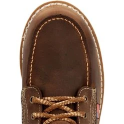 'Georgia Boot' Men's 8" Wedge Sole EH WP Soft Toe - Brown 9 'Georgia Boot' Men's 8" Wedge Sole EH WP Soft Toe - Brown -cowboy shop GB00532 birdseye 1024x1024@2x