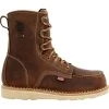 'Georgia Boot' Men's 8" Wedge Sole EH WP Soft Toe - Brown -cowboy shop GB00532 profile 1024x1024@2x
