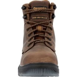 'Georgia Boot' Men's 6" FLXpoint Ultra EH WP Soft Toe - Brown -cowboy shop GB00551 front 1024x1024@2x