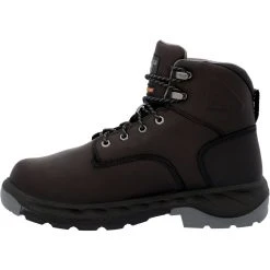 'Georgia Boot' Men's 6" OT Int. MetGuard EH WP Alloy Toe - Black -cowboy shop GB00562 instep profile 1024x1024@2x