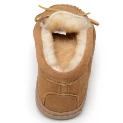 Minnetonka Moccasin Co 'Minnetonka' Men's Sheepskin Hardsole Moc Slipper - Tan -cowboy shop GUEST 9fc2032f b308 41d8 b1b8 e3e51ba007c0 1024x1024@2x