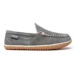 Minnetonka Moccasin Co 'Minnetonka' Men's Suede Tilden Moc Slipper - Grey (Wide) -cowboy shop GUEST b98c1742 4ba8 4521 90ef 25c29baac1c2 1024x1024@2x