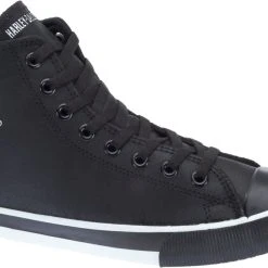 'Harley Davidson' Men's Baxter Hi-Top W/Skull - Black -cowboy shop HDM D93341 121515 F16 022 1024x1024@2x