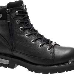 'Harley Davidson' Men's 5.75" Chipman Zip Boot - Black